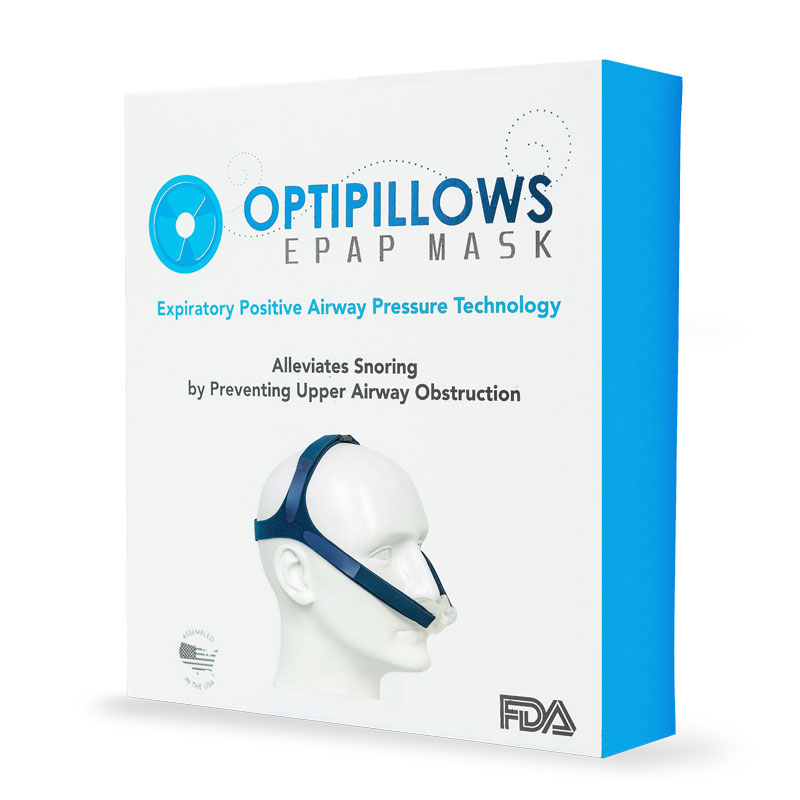 OptiPillows EPAP Mask retail box